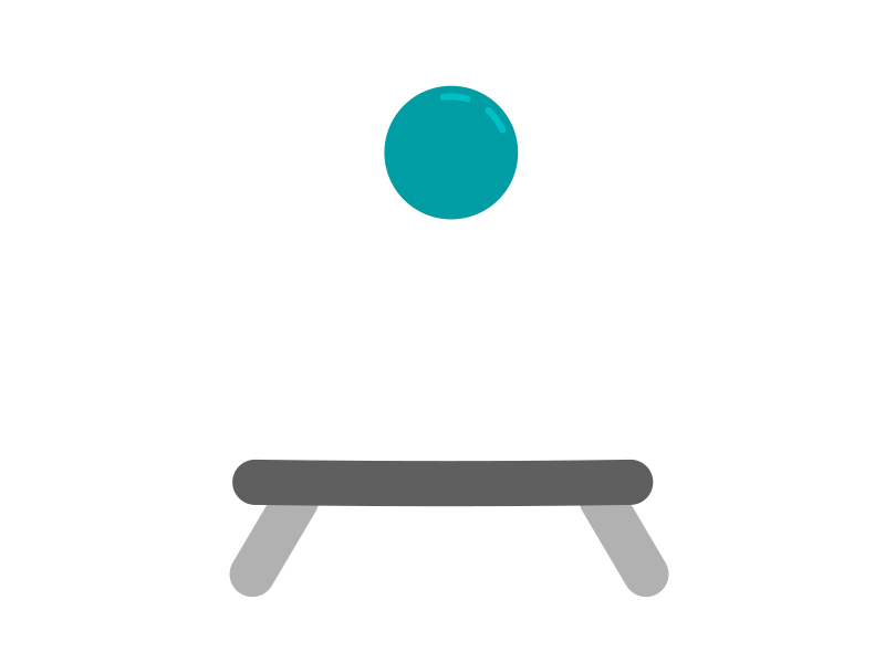 After effects ball bounce Animation with animation principles animation anime character fun principles squash and stretch trampoline