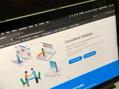 UI UX (Redesign) for ConceptNinjas design redesigning ui ux