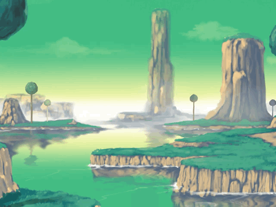 Dragon ball Z after effect animation dragon ball fun illustration loop