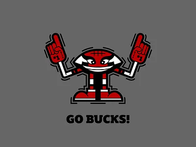 CFB Bowls beer cartoon cartoon character cartoons clemson college football craft beer design foam finger football graphic graphic design graphic art graphic artist graphic artists illustration lsu ohio state oklahoma vector