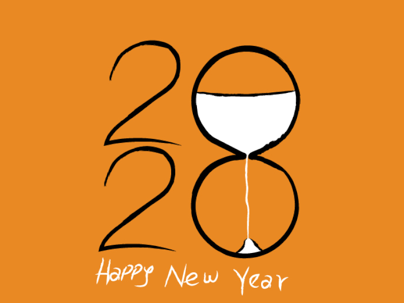 2020, The beginning. 2020 downsign downsign gif gif happy new year hourglass sam omo sand of time time