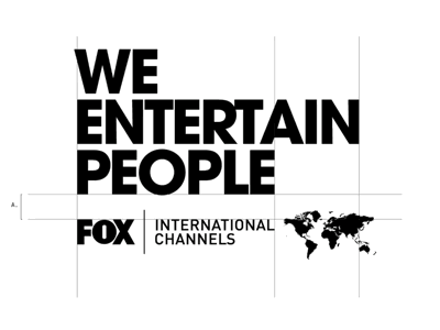 FOX Internationals Channels Branding branding disney fox logo tag line visual design