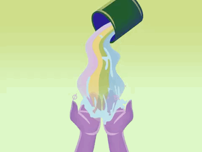Paint Bucket aftereffects animate animation digitalart illustration magic motion motionart paint procreate