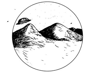 Invasion animestudio blackandwhite circle concept doodle gif illustration invasion sketch ufo ufoanimation