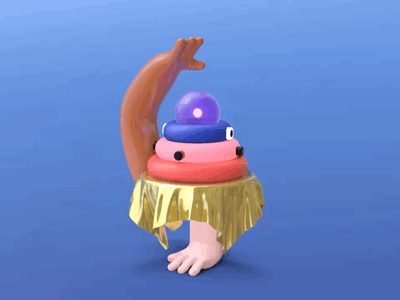 🔮💅🏻 3d animated animation art blender cgi character characterdesign color creative cute design digital art dribbble illustration kids loop motion motiondesign simple