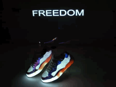 Crosty shoes projection mapping 3d mapping ar illumination light design lumen projected ar projection projection mapping vrar