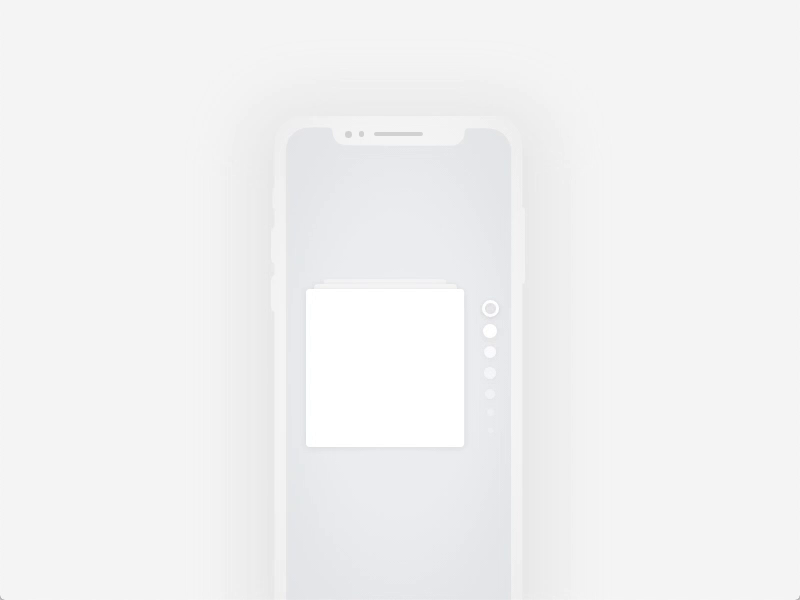 Micro Interaction animation app card animation diagnose interaction mobile motion sell online ui ux