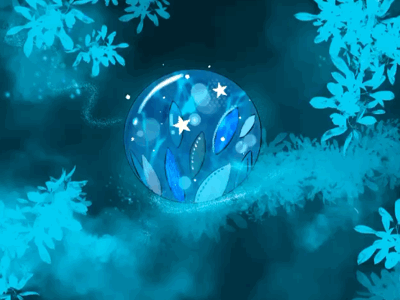 Procreate Design animation blue design dream graphic design procreate