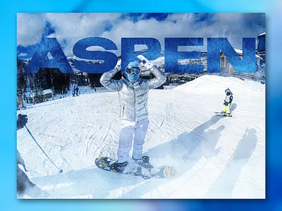 Webpage CTA (in progress) aspen blue cold invision invision studio snow ui design ux design web web design winter