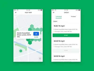 The user interface for drivers ui，drivers