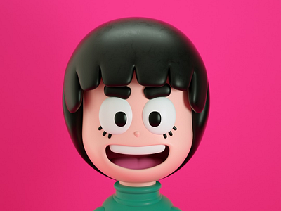 rock lee animation 3d animation anime bruce lee c4d character fanart kung fu naruto ninja octane rock lee