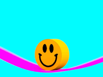 Dolly roll 3d animation ball cinema 4d looping