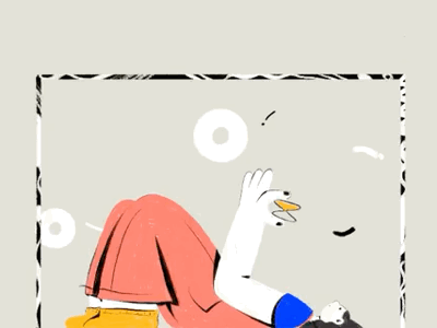 Time has stopped ⌛️ animation illustration procreate