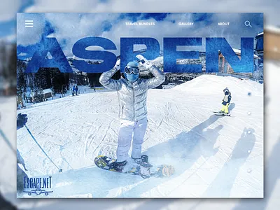 Escape.net CTA aspen blue cabin cold cta design dribbble escape extreme sports invision studio recent snow sports travel ui ux web web design website design winter