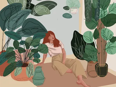 Bamboo as a real person procreate adobe illustration
