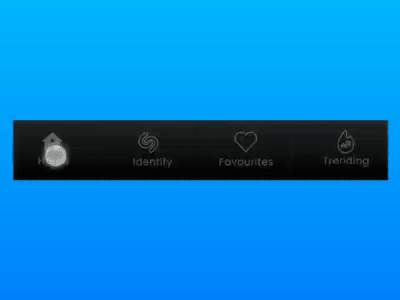 Navigation bar animation