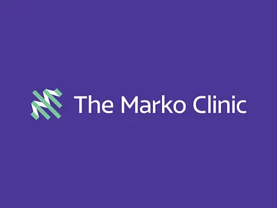 Marko dna graph health identity logo m wellness