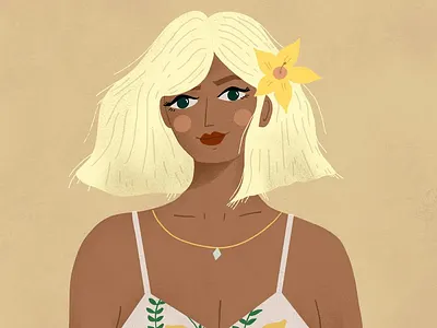 Summer illustration procreate