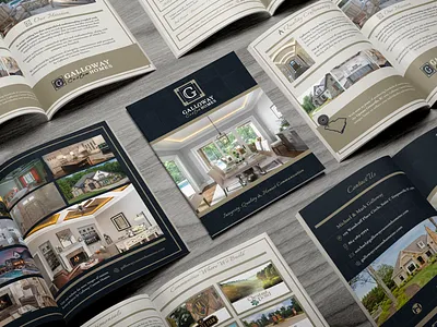Custom Builder Brochure agency brochure brochures builder builders construction custom design homes print