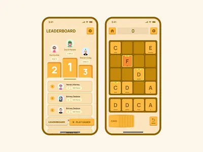 Puzzle Game Exploration 🎮 | Leaderboard & Game Play app design fun game games popular product design trending ui uiux ux