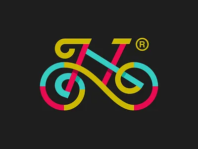 Bicycle logo bicycle bicycle logo bike color colorful cycling cycling logo logo bike logo