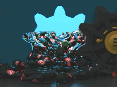 Nuka Cola Time! annimation cinema4d octane