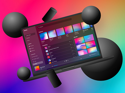 Apple Music Redesign Challenge (MacOS Desktop)—Please Vote! album apple applemusic artist audio desktop macos music shazam song spotify stream