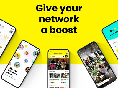 Ciao app design event home meetups mobile party site ui ux web