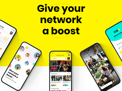 Ciao app design event home meetups mobile party site ui ux web