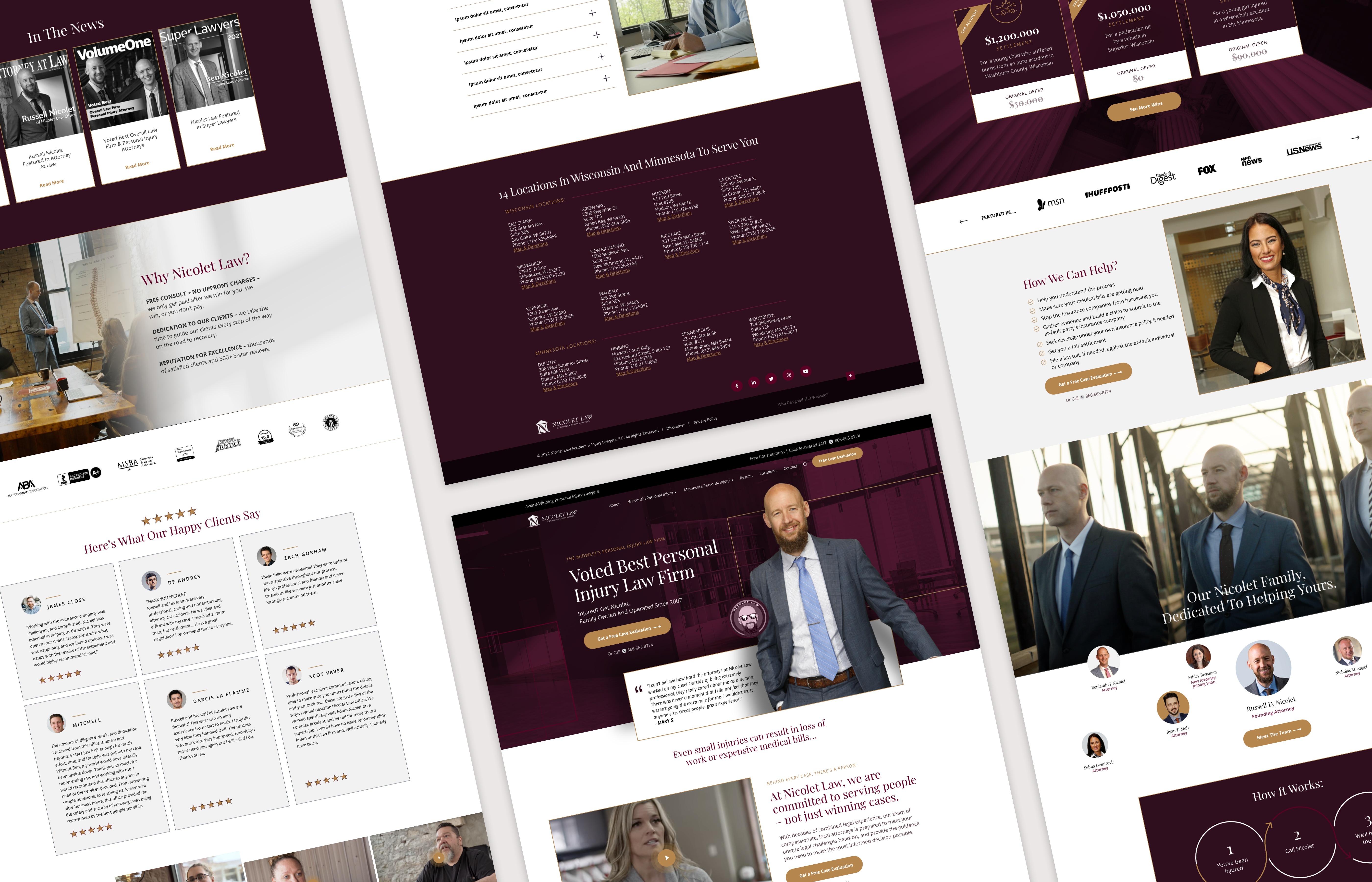 Law Firm Web Design By Rankings.io By Rankings On Dribbble