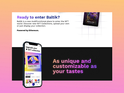 Baltik | Mobile App design mobile nft nfts ui ui design ux website