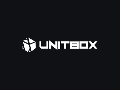 Unit Box - Logo box branding design futuristic game logo graphic design icon logo logo design logotype symbol unit