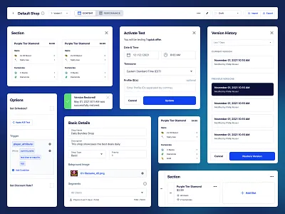 UserWise Design System components interface product software ui ux web