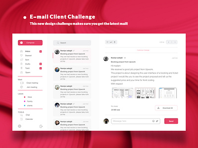 E-mail client challenge
