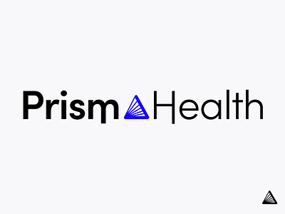Prism Health Geometric Logo Concept ai branding design geometric graphic design health health logo logo logo concept logo design logos prism prism health triangle ui vector