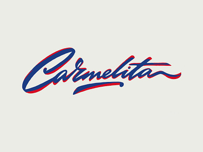 Carmelita belize brush calligraphy carmelita clothing colours flow goodtype hip hop lettering logotype script signature street style type unique urban