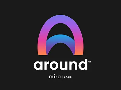 Around around branding circle design figma identity illustration logo mark oval vector