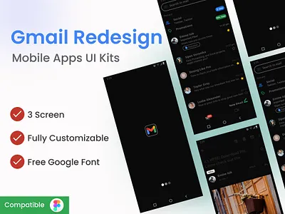 gmail redesign black android app apps. barcode bitcoin concept drink fastfood food app burger ios pizza restaurant