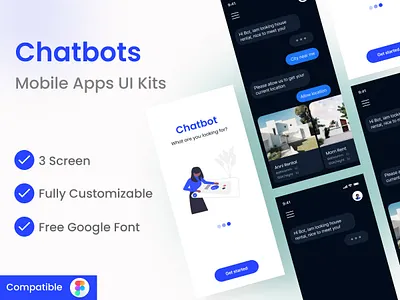 chatbots app bot chat chatbot concept drink fastfood food app burger infison cal medicine pizza restaurant