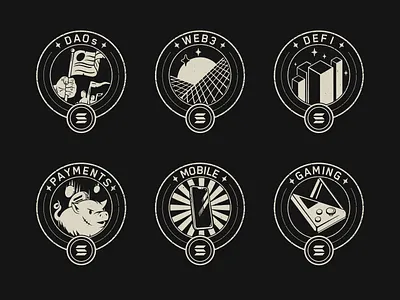 Grizzlython Badges design digitalart figma graphic design illustration procreate vector