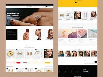 GoldSmith - Jewelry Store WooCommerce Theme dokan elementor fashion gemstone goldsmith handcrafted jewellery jewellery shop jewelry jewelry store luxury marketplace modern vendor woocommerce