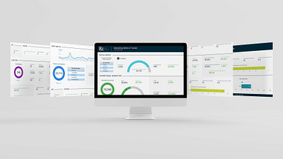 Live Data Studio Dashboard branding data design graphic design illustration marketing real estate