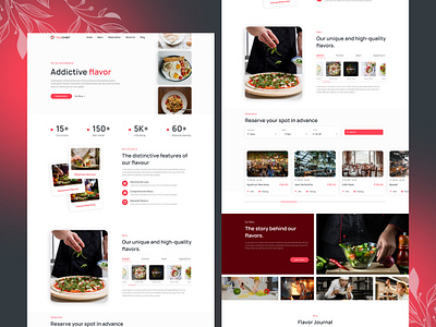 Luxury Restaurant Landing Page landing page luxury restaurant restaurant landing