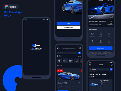 Car Rental Mobile App UI Design | Car Rent UI UX app ui design avis india clone ui car rent ui car rental app ui car rental booking app ui car rental system ui clean app ui clean mobile ui drivezy clone ui flat ui kit getaround clone ui justride clone ui