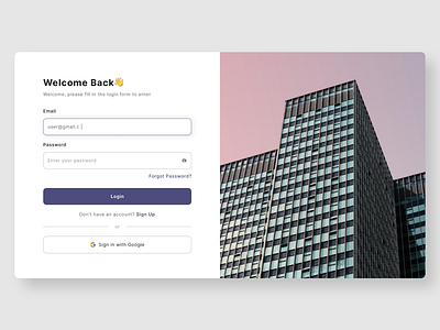 Web Login Page app button design form interface login page site user vector web website