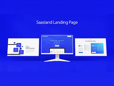 Saasland saas sas ui uiux ux web website wix