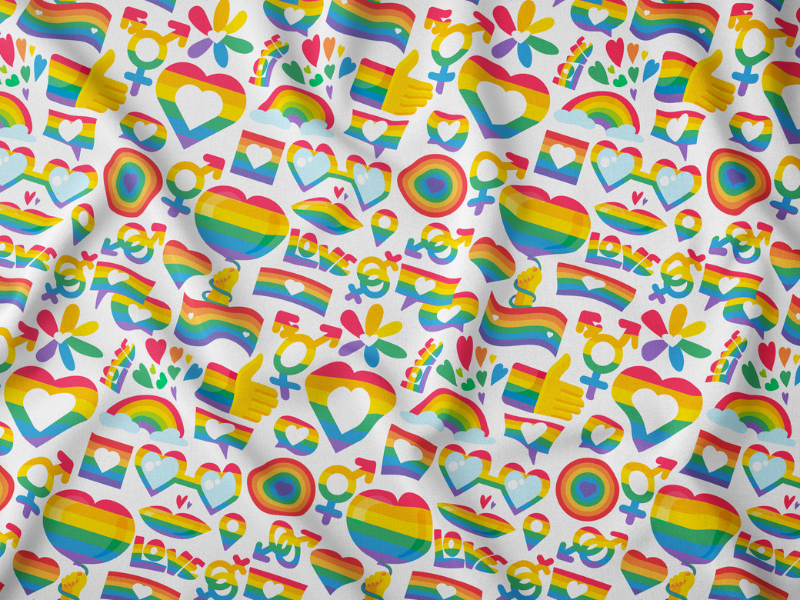 Pride Seamless Pattern By Barsrsind On Dribbble