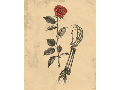 Exclusive Skeleton Hand Tattoo Files bloomcore imagella skeleton hand tattoo tattoos woodcut inspired graphics