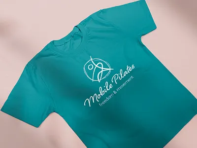 Mobile Pilates (Merch) branding campaign clothing design graphic design logo merch pilates print typography