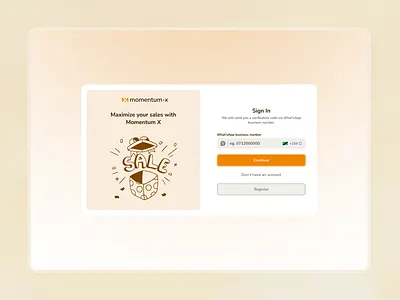 Sales Team Management - Sign In Page sales salesteam signin